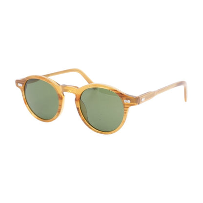 Yellow Miltzen Round Sunglasses