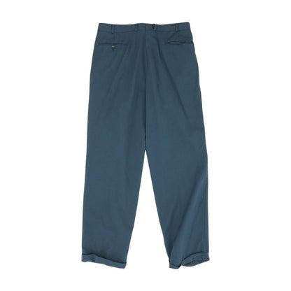 Teal Solid Chino Pants