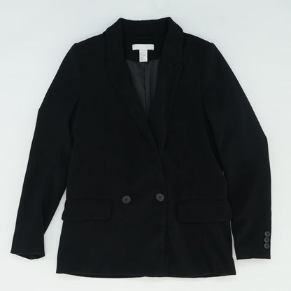 Black Solid Blazer