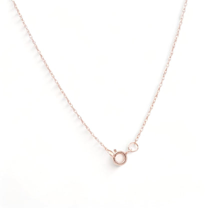 10K Rose Gold Oval Garnet Pendant Necklace With Diamond Halo