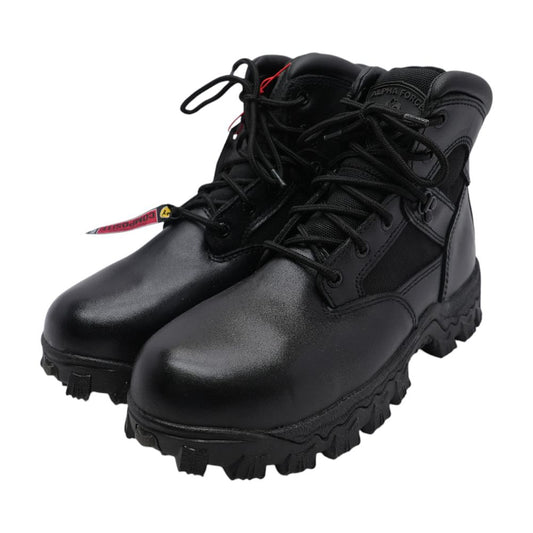 Black Polyurethane Composite Toe Work/hiking Boots