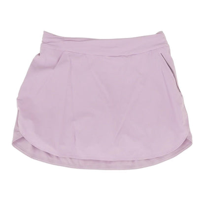 Lavender Solid Skort Skirt