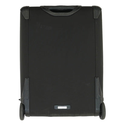 Black Softside International Expandable 4 Wheeled Carry-On