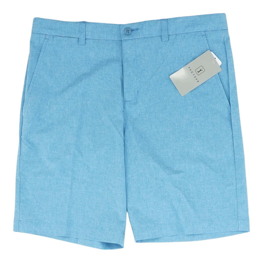 Blue Solid Active Shorts