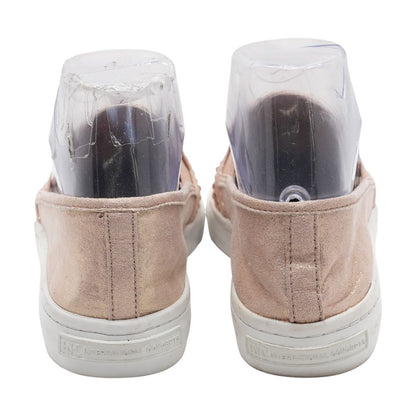 Rose Gold Slip On Athletic Shoes