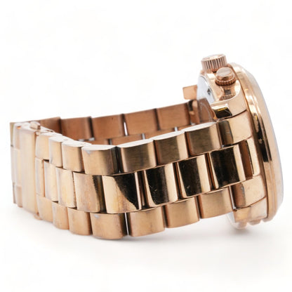 Runway Rose Gold Tone Stainless Steel Watch