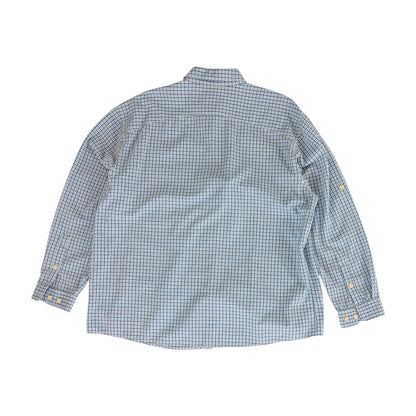 Blue Check Long Sleeve Button Down