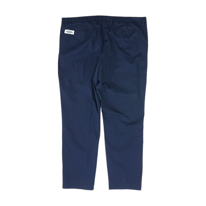 Navy Solid Khaki Pants