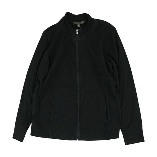 Black Solid Lightweight Jacket