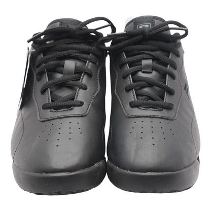 Black Low Top Athletic Shoes