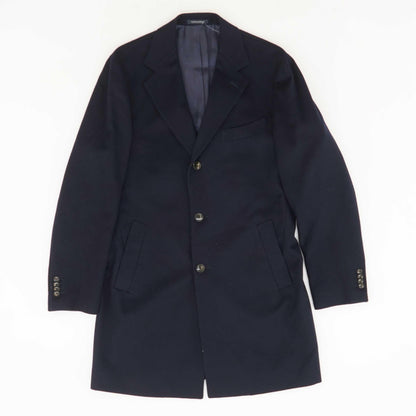 Navy Topcoat Coat