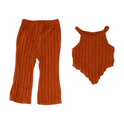 Orange Pant Set