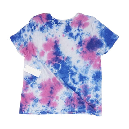 Blue Tie Dye Active T-Shirt