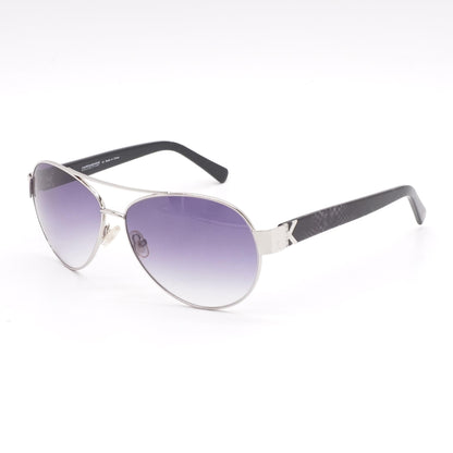 Silver KK-RX-13 Aviator Sunglasses