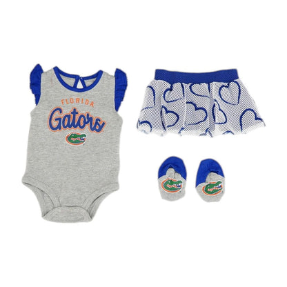 Gray Florida Gators Creeper Set