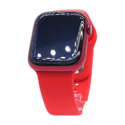 45mm Series 7 Red Smart Watch Red Band M/L