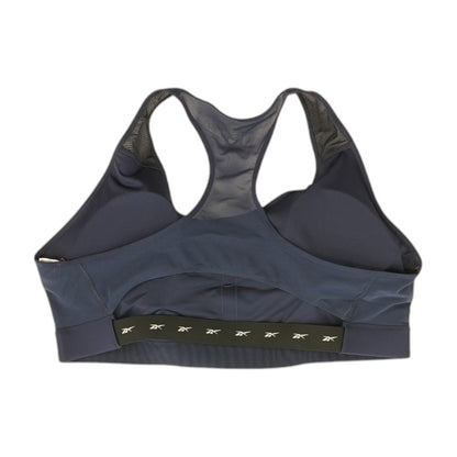 Navy Solid Sports Bra