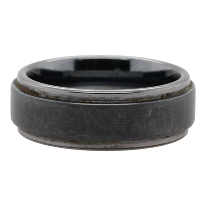 Matte Gray Tungsten Band