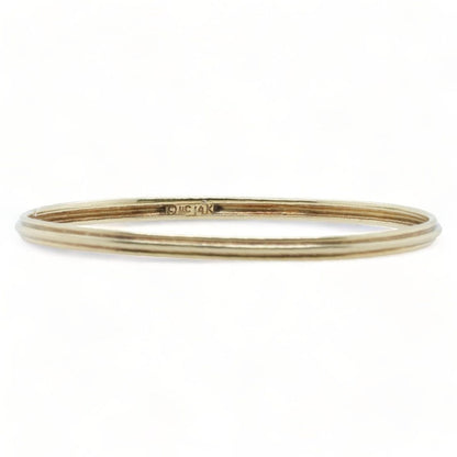 14K Gold Bangle Bracelet