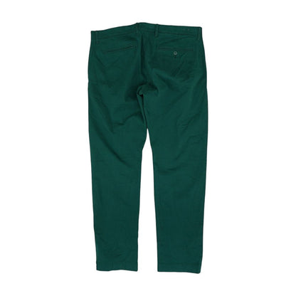 Green Solid Chino Pants