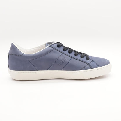 Allacciato Basso Blue Leather Lace Up Shoes