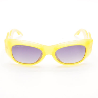 Yellow Shark Square Sunglasses