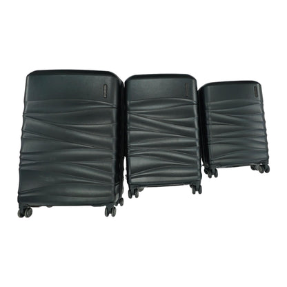 Black Hardside Suitcase Set