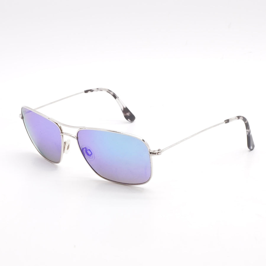 Maui Jim - Wiki Wiki Silver - Blue Sunglasses