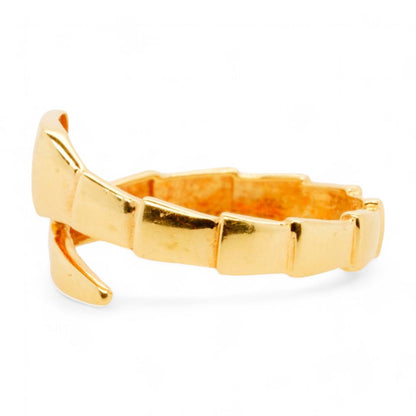 18K Gold Snake Band