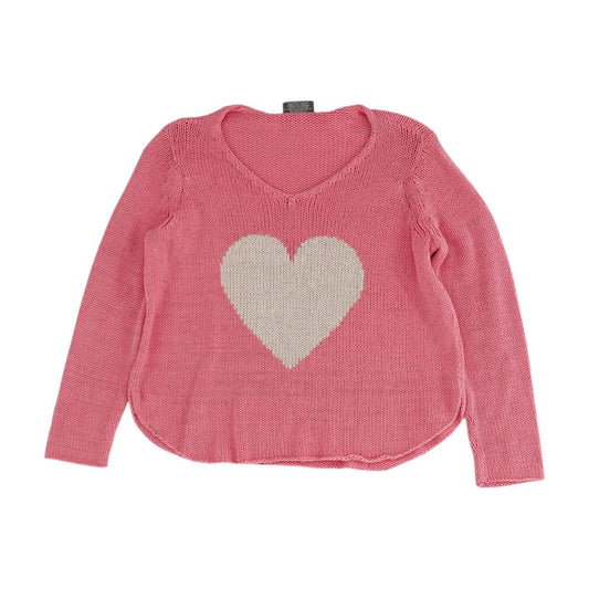 Pink Hearts Sweater