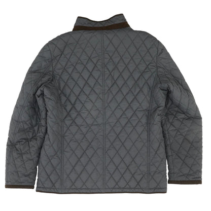 Waterville Gray Diamond Quilted Puffer Jacket