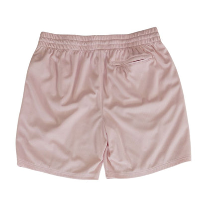 Pink Solid Active Shorts