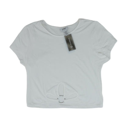 White Solid T-Shirt