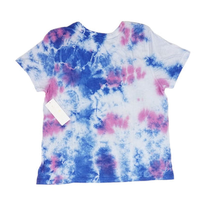 Blue Tie Dye Active T-Shirt