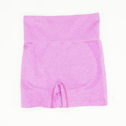 Pink Solid Active Shorts