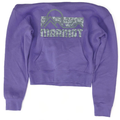 Purple Solid Hoodie