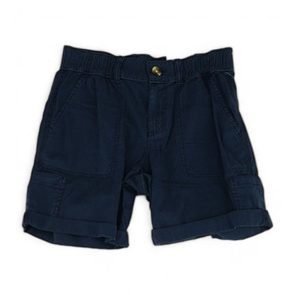 Navy Solid Shorts