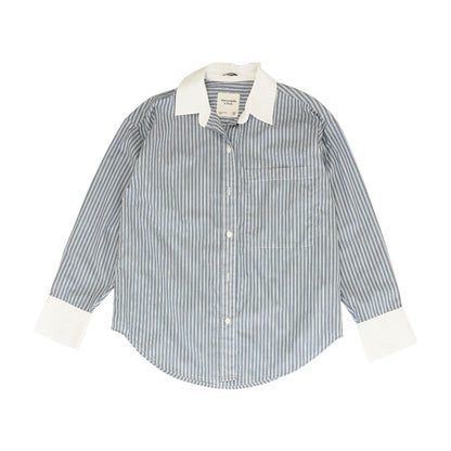 Blue Striped Button Down