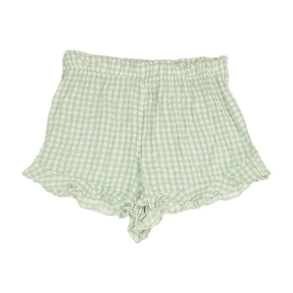 Green Plaid Shorts