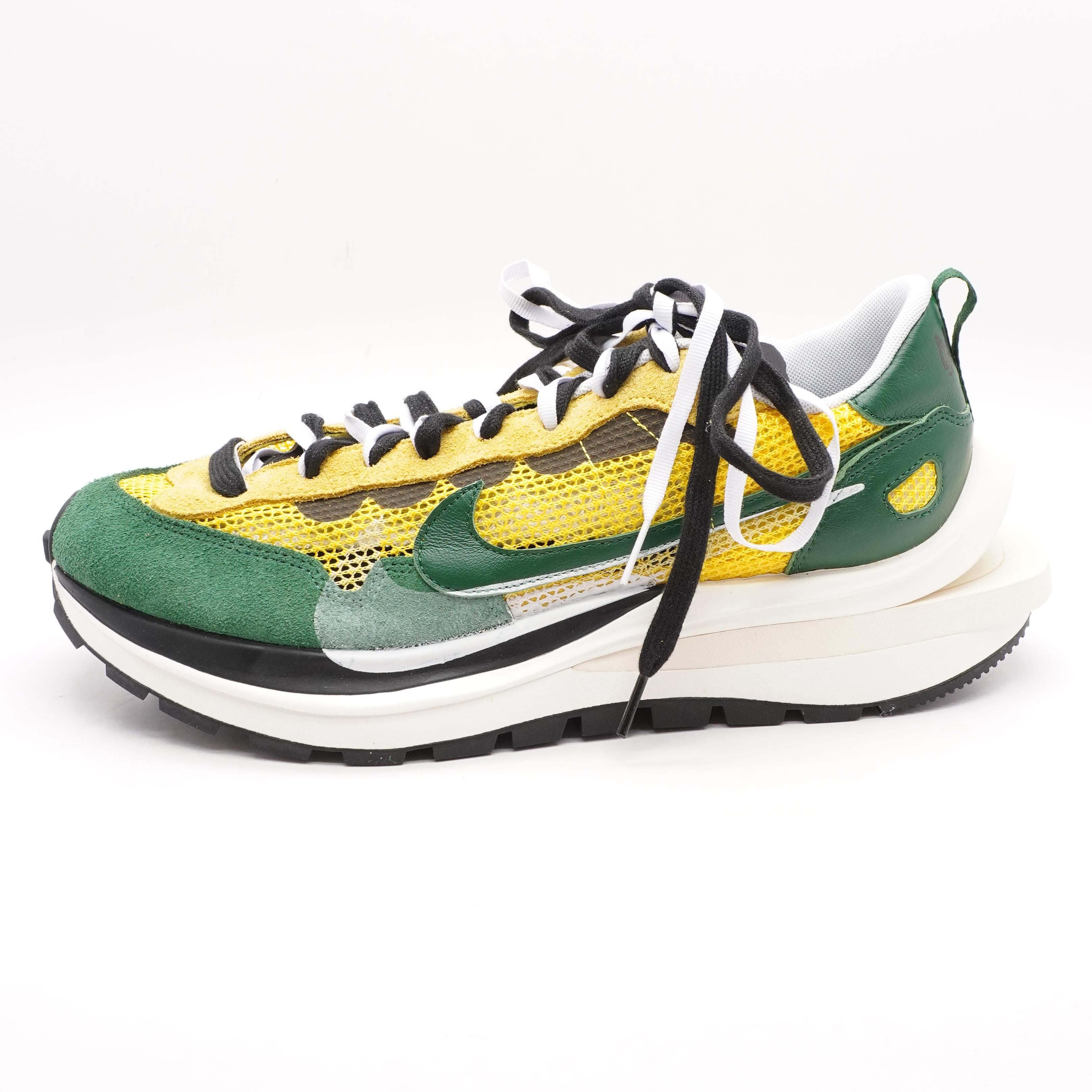 VaporWaffle Sacai Green/Yellow Low Top Sneaker – Unclaimed