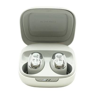 Silver Live Free 2 True Wireless Noise Cancelling Earbuds