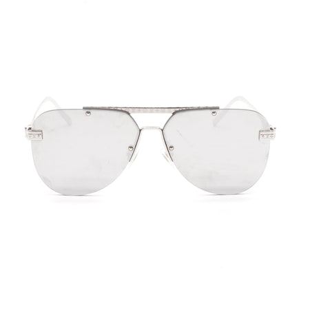 Louis Vuitton LV Ash Sunglasses Silver Metal. Size E