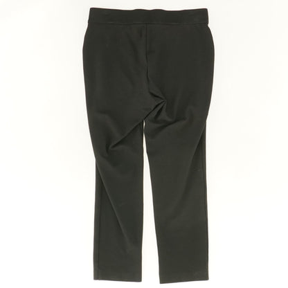 Black Solid Dress Pants