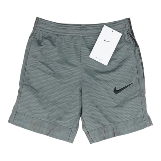 Gray Solid Active Shorts