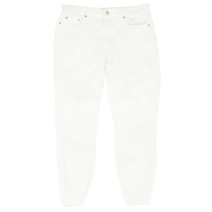 White Solid Select Jeans