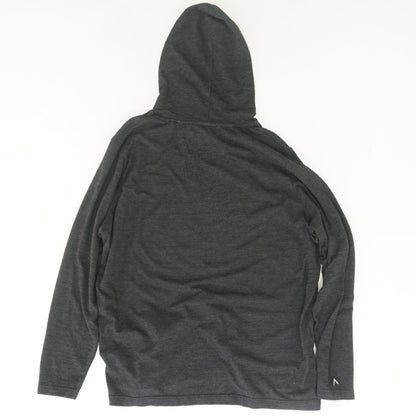 Charcoal Solid Active Pullover