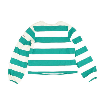 Blue Striped Sweatshirt