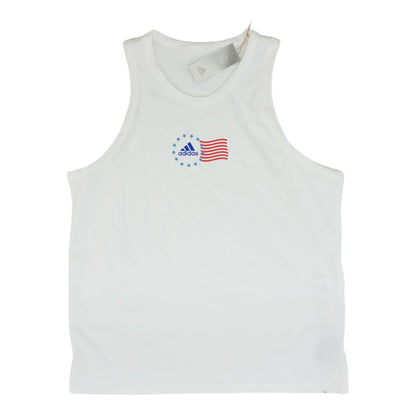 White Solid Tank