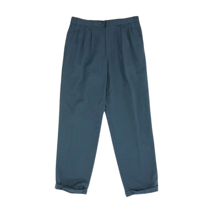 Teal Solid Chino Pants