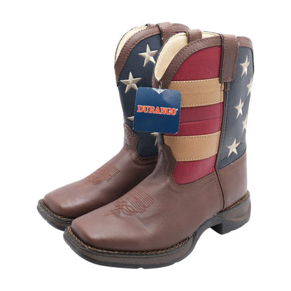 American Flag Western Boots Shoes